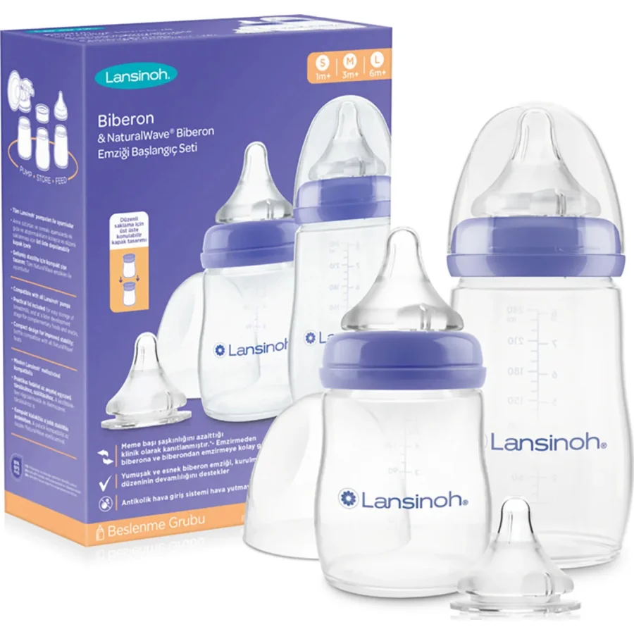 Lansinoh Başlangıç Biberon Seti