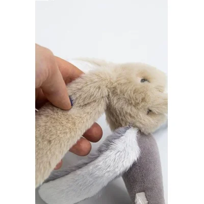 BabyJem Tutmalı Peluş, Mini Tavşan, Taş