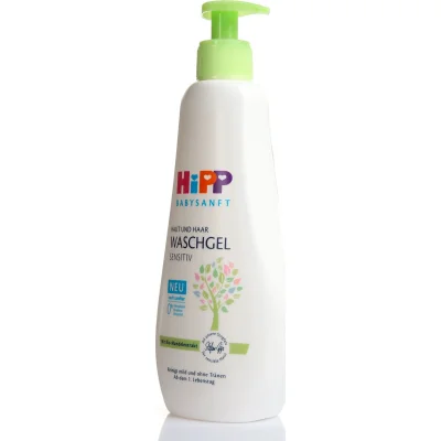 Hipp Bebek Saç ve Vücut Banyo Jeli, 400 ml