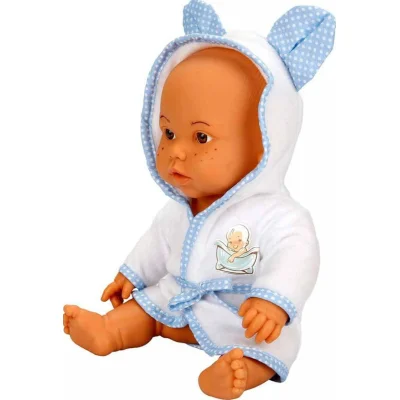 Sunman Bebelou Banyo Zamanı Bebek Seti, 35 cm