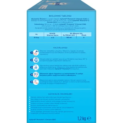 Aptamil 2 Devam Sütü, 1200 g