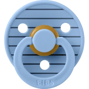 Bibs Studio Colour Pin Kauçuk Emzik, 0-6 Ay, Sky Blue