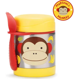 Skip Hop Zoo Paslanmaz Çelik Termos, 325 ml, Maymun