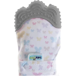 BabyJem Diş Kaşıyıcı Eldiven, Gri