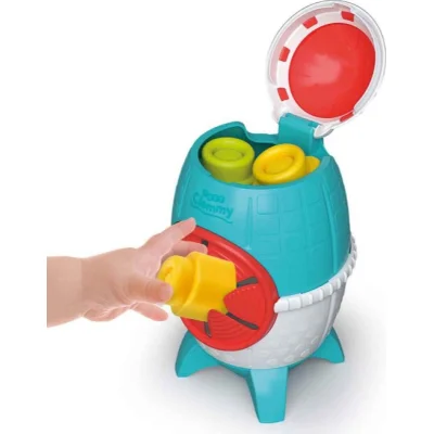 Clementoni Baby Soft Clemmy Yumuşak Blok Duyusal Roket