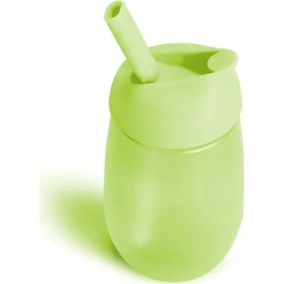 Munchkin Simple Clean Pipetli Alıştırma Bardağı, 12+ Ay, 296 ml, Yeşil
