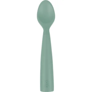 OiOi Nam Nam Silikon Mama Kaşığı, River Green