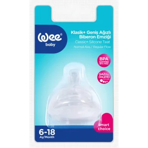 Wee Baby Geniş Ağızlı Biberon Emziği Normal Akış No:2