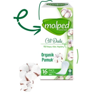 Molped Pure&Soft İnce Günlük Ped, 16 Adet